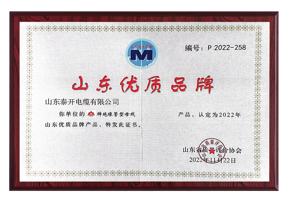 山東優(yōu)質品牌（絕緣母線）