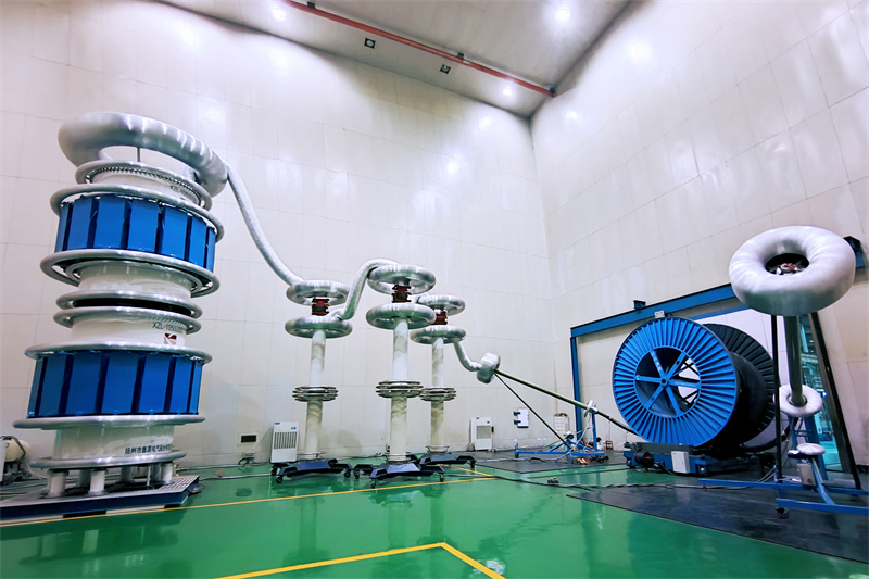 700kV交聯電纜局放耐壓試驗系統